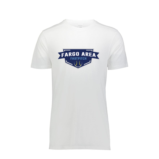 [FTSCUBWH-YS-LOGO1] Decker Youth Tri-Blend T-Shirt - Short Sleeve (Youth S, White, Logo 1)
