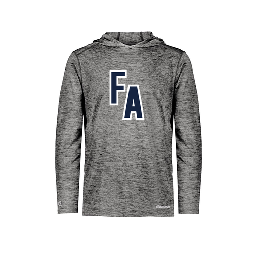 [FOLHCGBK-YS-LOGO2] Decker Youth Charge Hoodie (Youth S, Black, Logo 2)