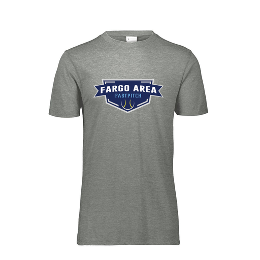 [FTSCUBGY-AS-LOGO1] Decker Men's Tri-Blend T-Shirt - Short Sleeve (Adult S, Gray, Logo 1)