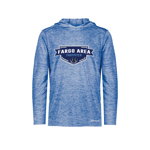 [FOLHCGRY-YS-LOGO1] Decker Youth Charge Hoodie (Youth S, Royal, Logo 1)