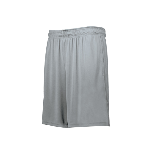 [229511.099.XS-LOGO5] Decker Men's Swift Short (Adult XS, Silver, Logo 5)